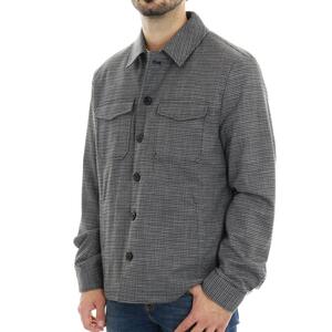 GIUBBOTTO OVERSHIRT NERO